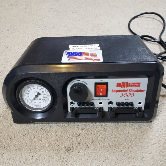 BIO Compression Systems SC-3008-T Sequential Circulator UNIT ONLY TESTED - Picture 1 of 9